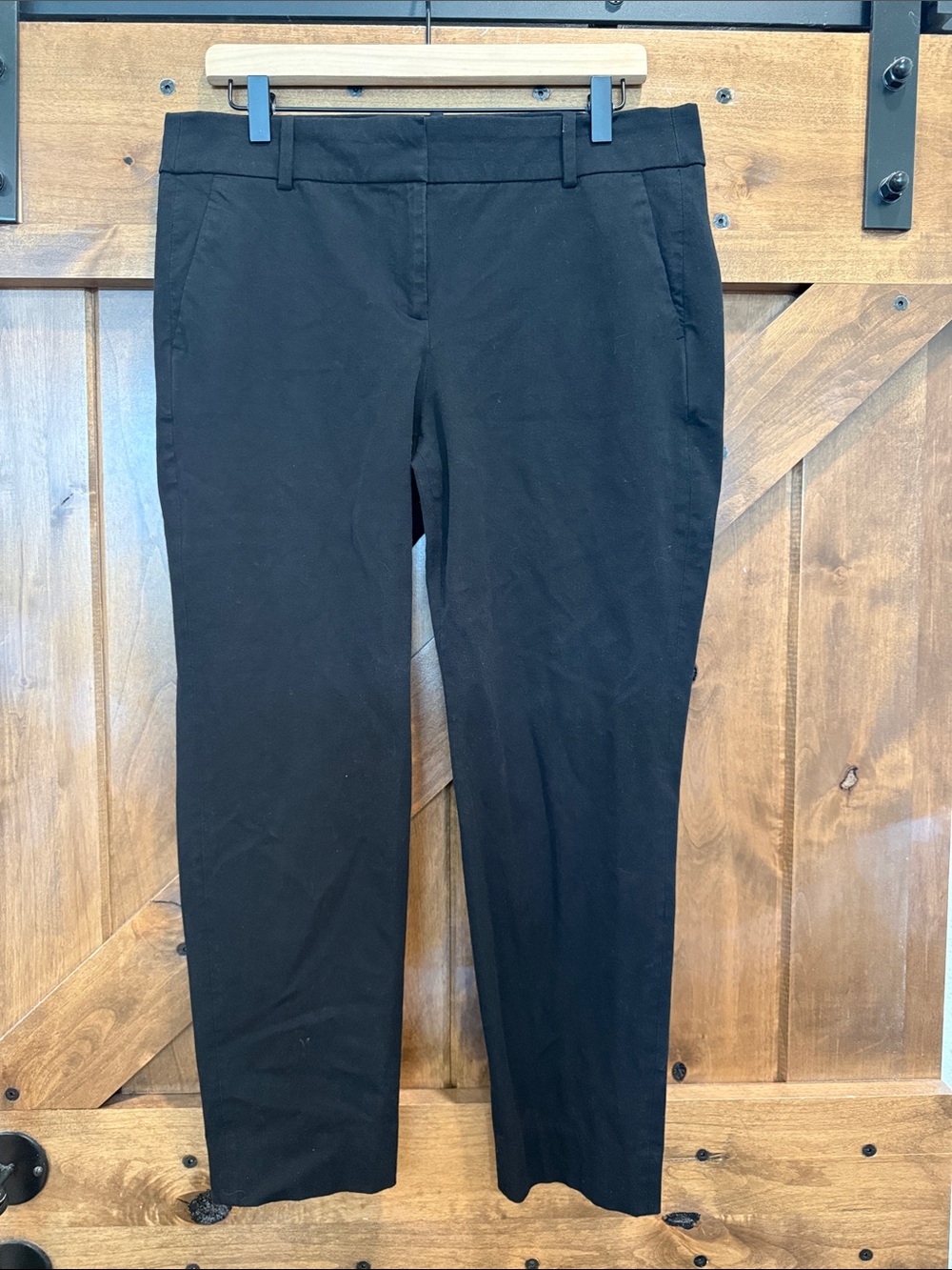 J.Crew 365 Cameron Black Pants Size 10